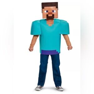 Minecraft Steve top and mask